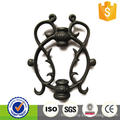 The ornamental wrought iron fence accessories and stair parts